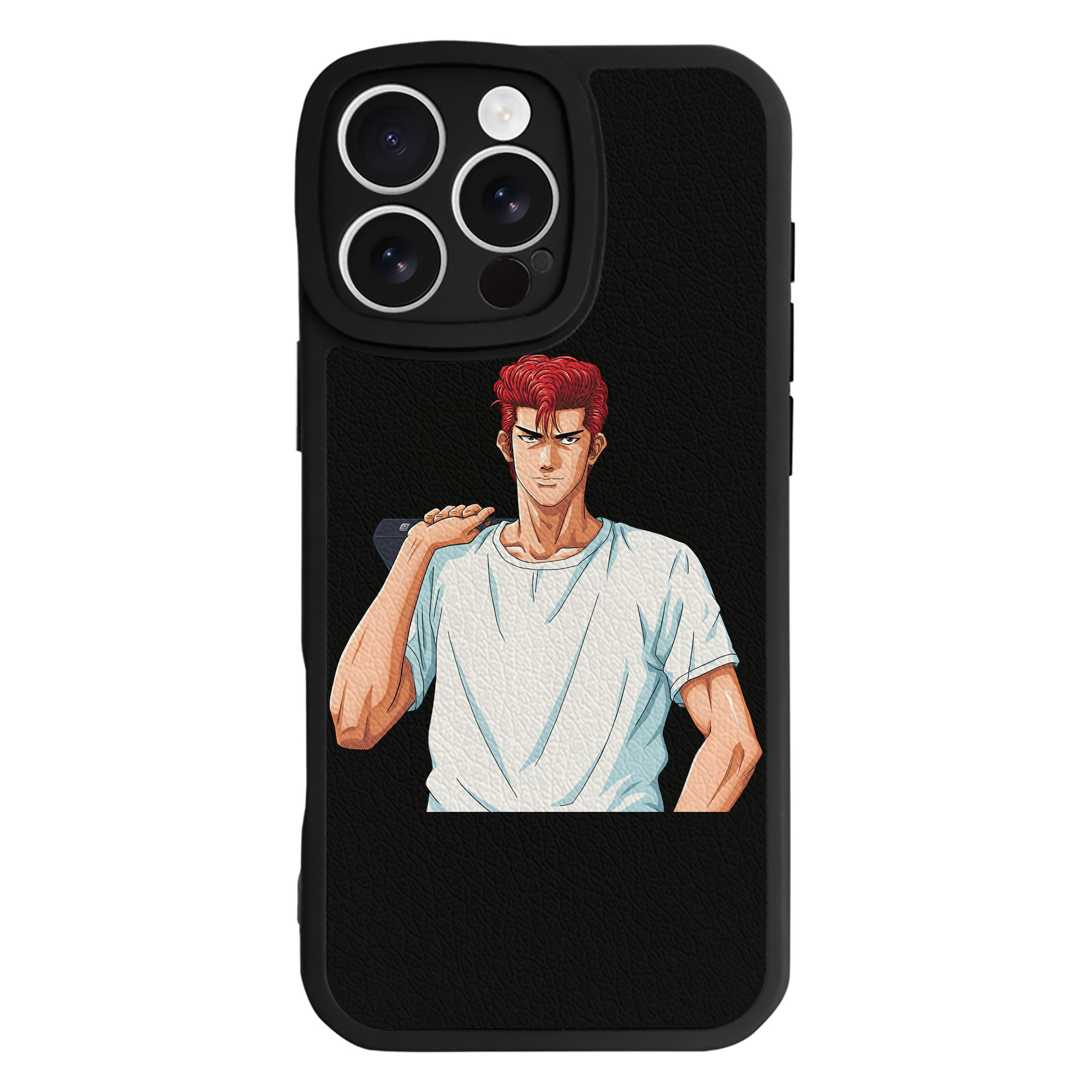 SLAM DUNK／スラムダンク 【iPhone 16シリーズ対応】シリコンスマホケース（レザー調） 材質：シリコン